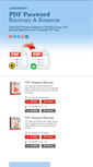 Mobile Screenshot of pdf-password-recovery.com