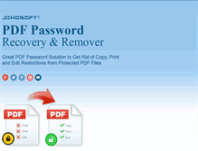 Tablet Screenshot of pdf-password-recovery.com